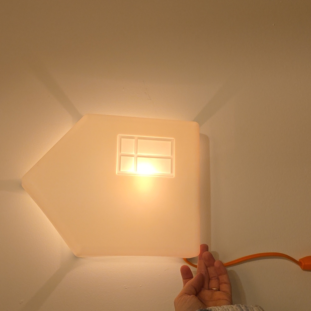 Vintage IKEA Drömhem House Lamp